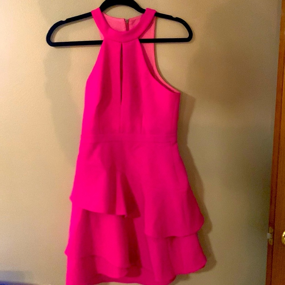 Beautiful BCBG pink formal dress!